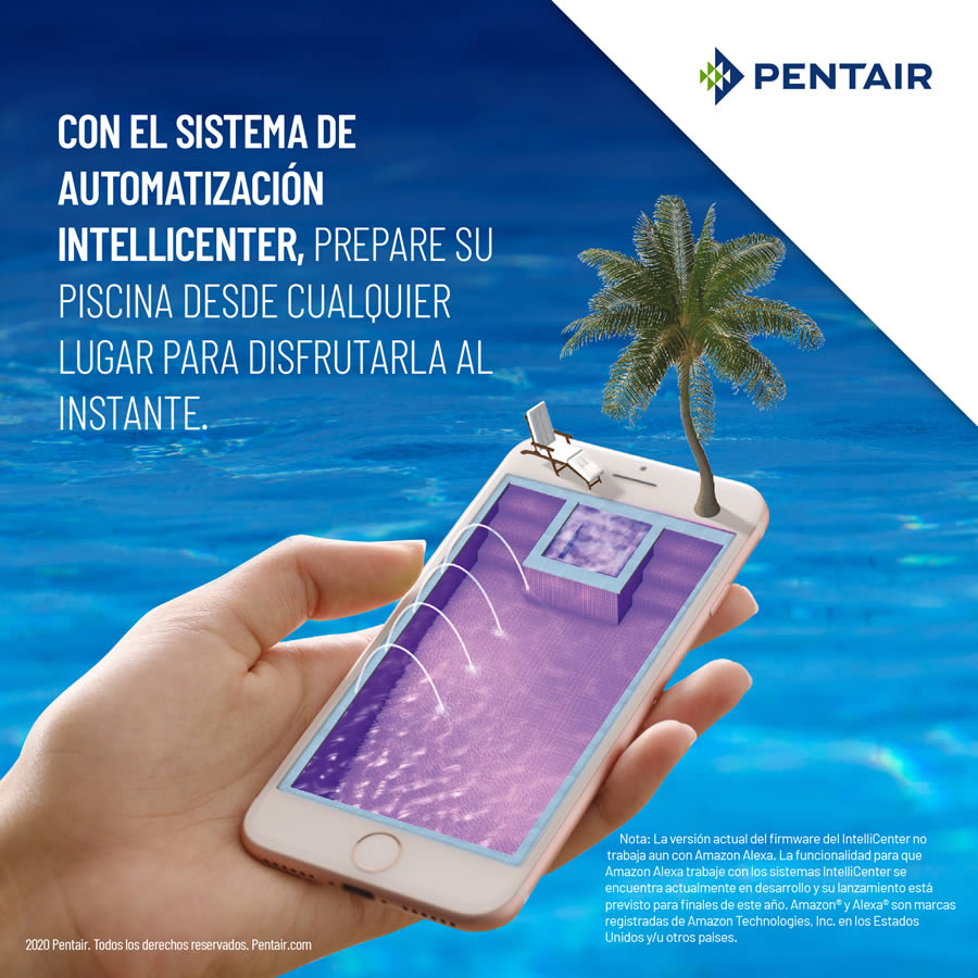 Albercas inteligentes con app de movil