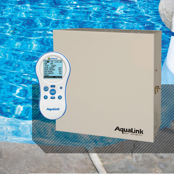 AquaLink PDA - control remoto de piscina y alberca