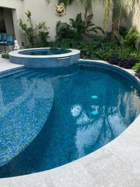 Acabado de albercas en Querétaro