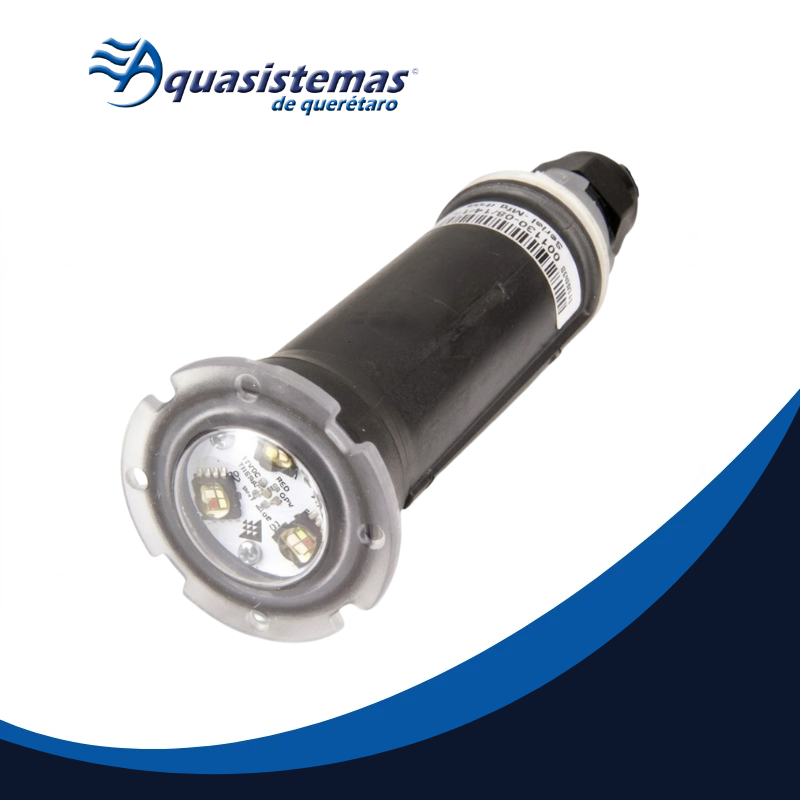 Reflector LED compacto Pentair GloBrite para acentos en albercas y spas