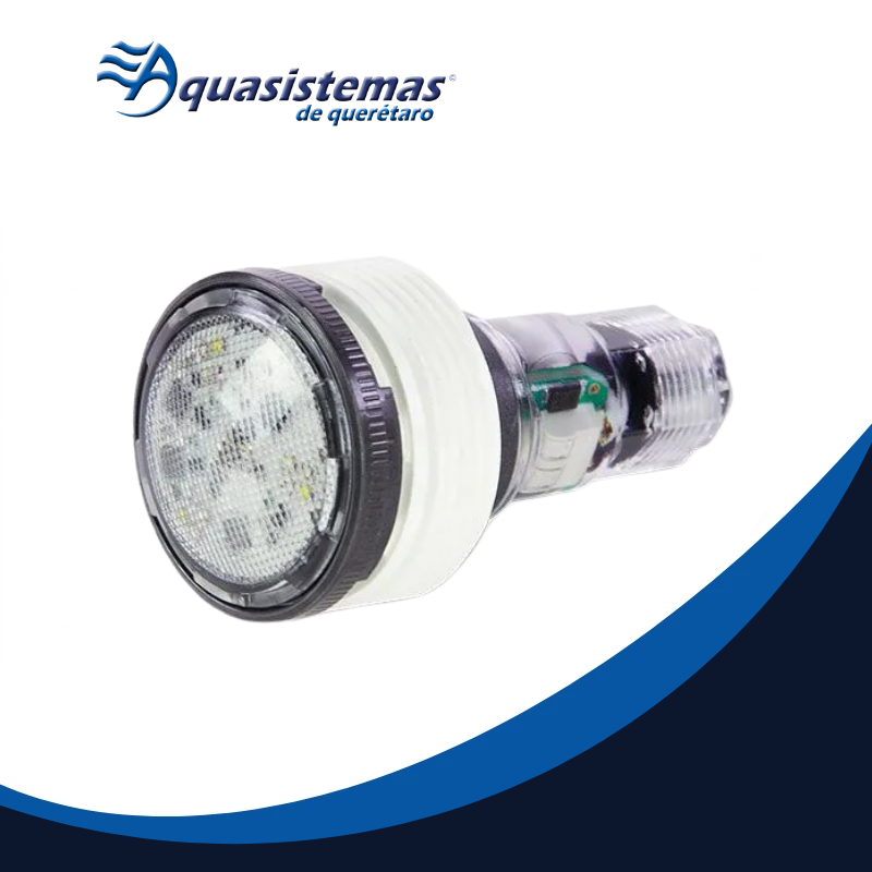 Reflector LED ultradelgado Pentair MicroBrite para iluminación de albercas y spas