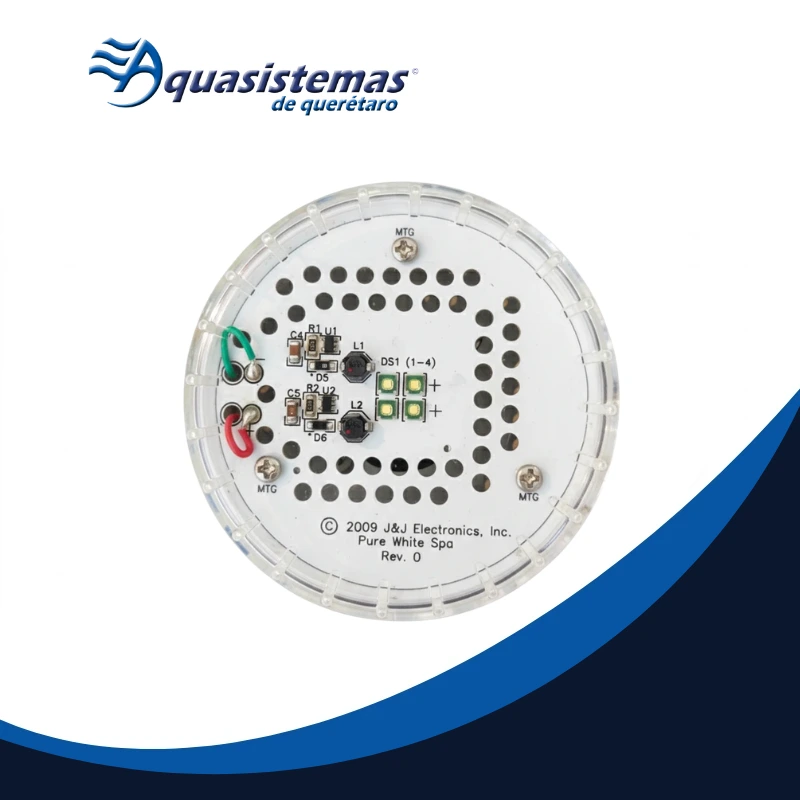 Lámpara LED de reemplazo luz blanca 12W 12V para spa y jacuzzi