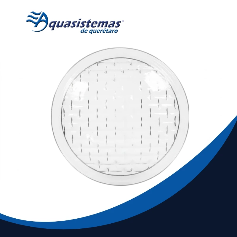 Lente de vidrio templado de 25 cm para reflector de piscina marca Inter Water