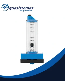 Medidor de flujo de 1 1/2 pulgadas para instalación en tubería horizontal o superior