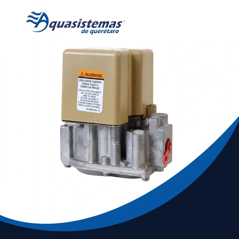 Válvula de gas Honeywell de 3/4" para sistemas de calefacción con Gas LP