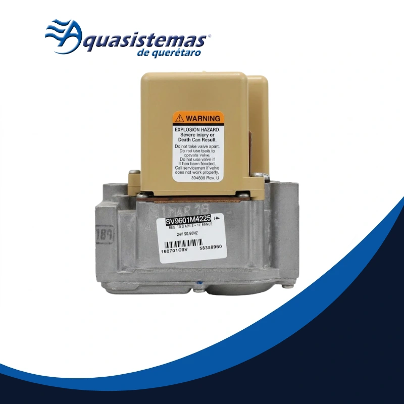 Válvula de gas Honeywell de 3/4" para sistemas de calefacción con Gas LP