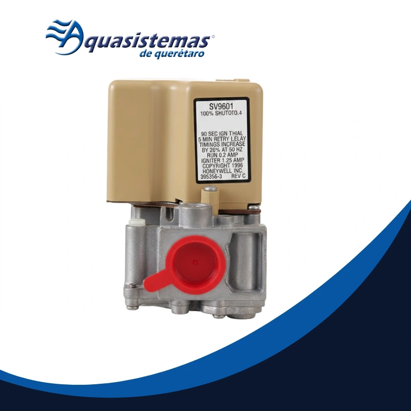 Válvula de gas Honeywell de 3/4" para sistemas de calefacción con Gas LP