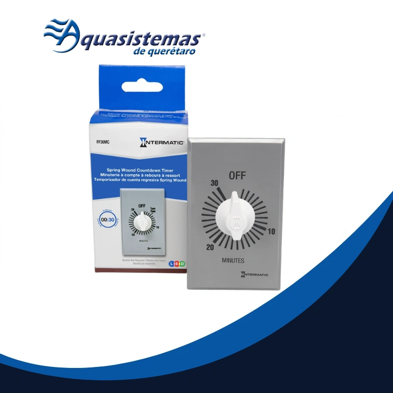 Temporizador mecánico de pared Intermatic de 30 minutos