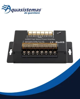 Amplificador de señal RGBW para reflectores LED de piscina marca Inter Water