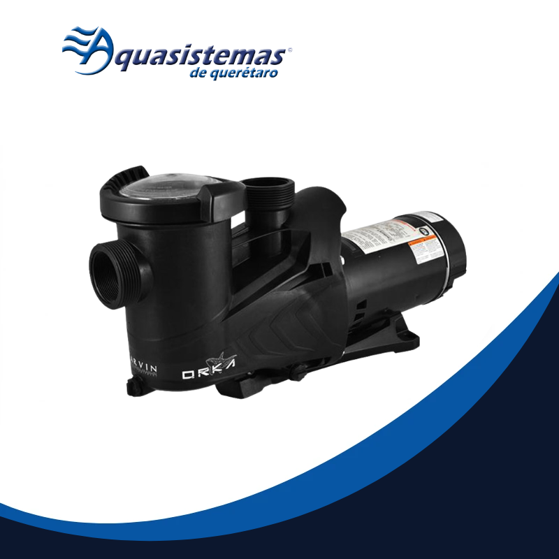 Motobomba de alto flujo Carvin modelo Orka para recirculación de agua en albercas