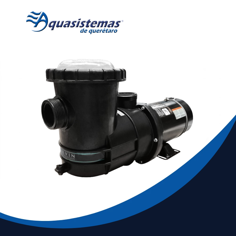 Motobomba compacta marca Carvin serie LR para sistemas de filtración de albercas
