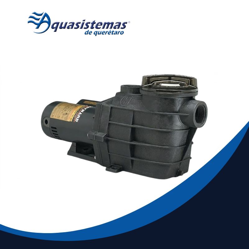 Motobomba de alto flujo Hayward Super II para sistemas de filtración de piscinas