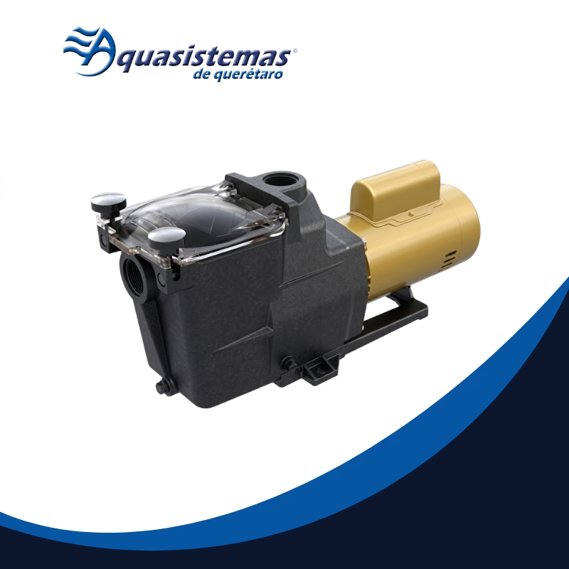 Motobomba clásica Hayward Super Pump para circulación de agua en albercas