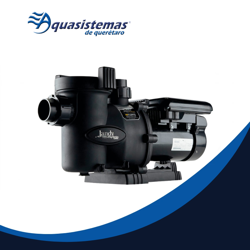 Bomba de velocidad variable Jandy FloPro para ahorro energético en albercas