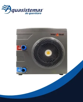 Bomba de calor compacta Inter Heat MINI de 12,500 BTUs para spas y albercas pequeñas