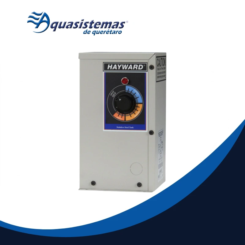 Calentador eléctrico compacto Spa Heat de Hayward para jacuzzis y spas residenciales