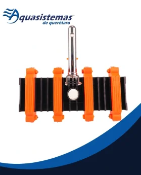 Barredora flexible de 14 pulgadas para limpieza manual de albercas