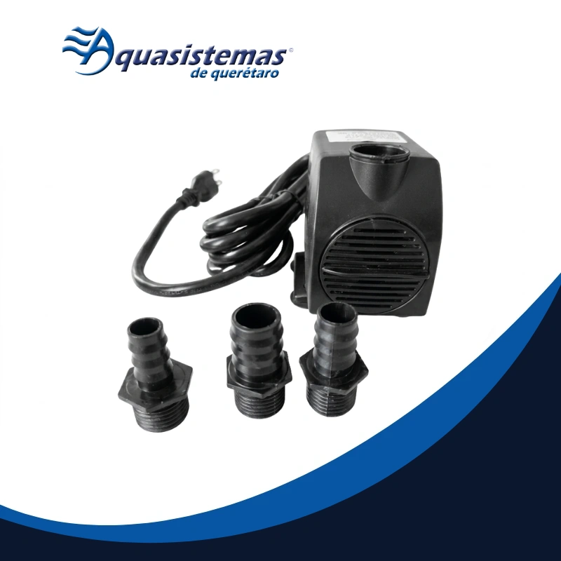 Bomba sumergible de 20W modelo WP-1200 marca Lawn Industry para fuentes y cascadas