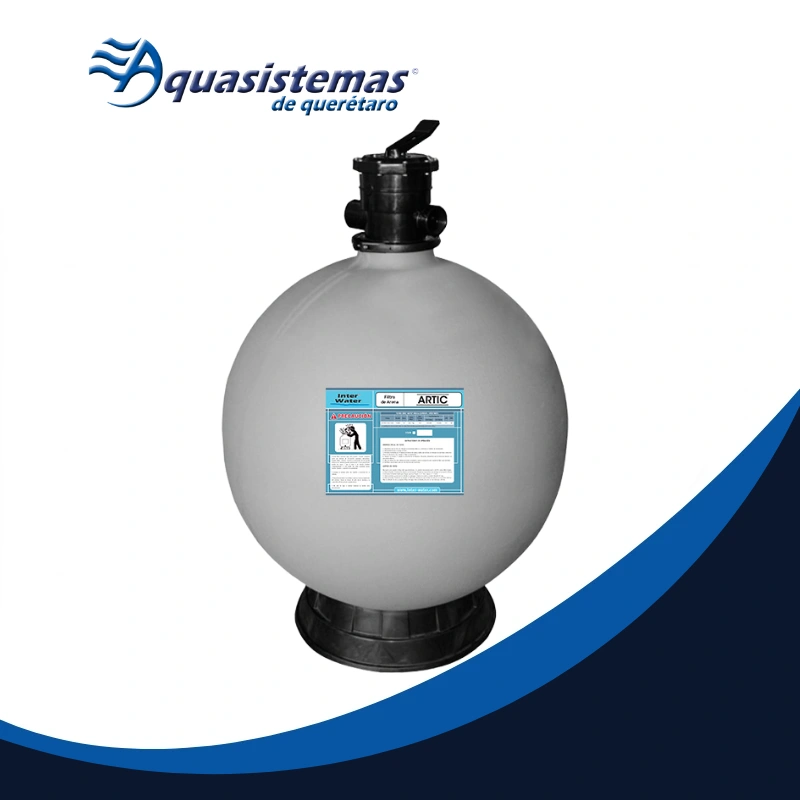 Filtro de arena de gran capacidad Inter Water Arctic de 31 y 36 pulgadas para albercas grandes