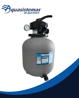 Filtro de arena compacto Inter Water Pacific de 14 pulgadas con válvula superior