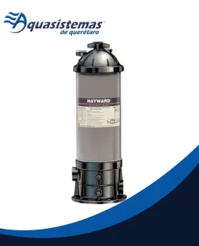 Filtro de cartucho compacto Star-Clear de la marca Hayward para alberca y spa