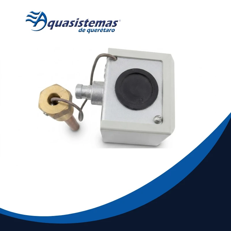 Controlador de temperatura Aquastato Honeywell de inmersión para sistemas hidrónicos.