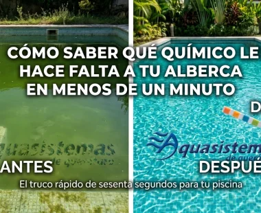 Descubre el truco definitivo: Cómo saber qué químico le hace falta a tu alberca en menos de un minuto