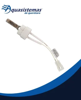 Encendedor de superficie caliente CoorsTek con base cerámica y conector eléctrico.