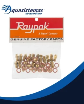 Juego de espreas de repuesto para gas natural en calentadores Raypak.