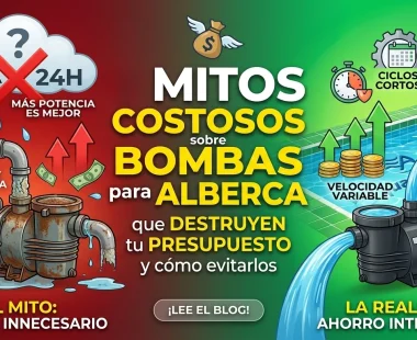 Mitos costosos sobre bombas para alberca que destruyen tu presupuesto Mitos costosos sobre bombas para alberca que destruyen tu presupuesto