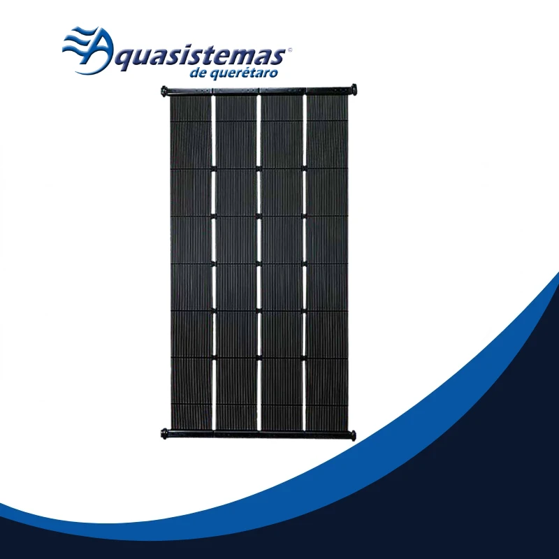 Panel colector solar térmico Medallion para sistemas de calefacción de piscinas.