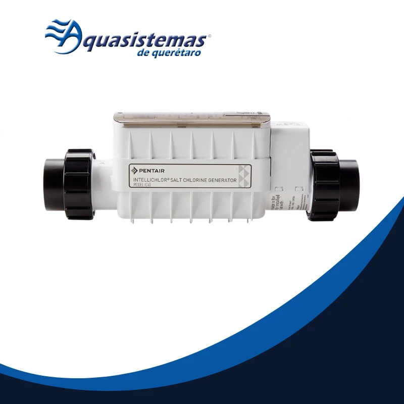 Celda de electrólisis salina Pentair IntelliChlor IC40 modelo 520555 para alberca.