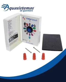 Controlador de iluminación LED ColorSplash XG Inter Water con conexión Bluetooth para piscinas.