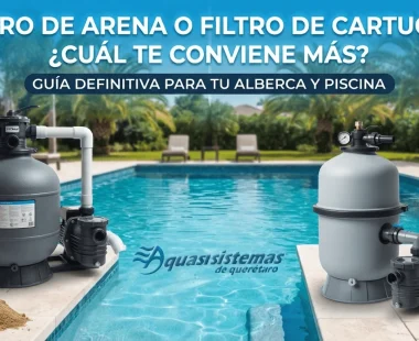 ¡Increíble Guía! Filtro de arena o filtro de cartucho cuál te conviene más para tu alberca