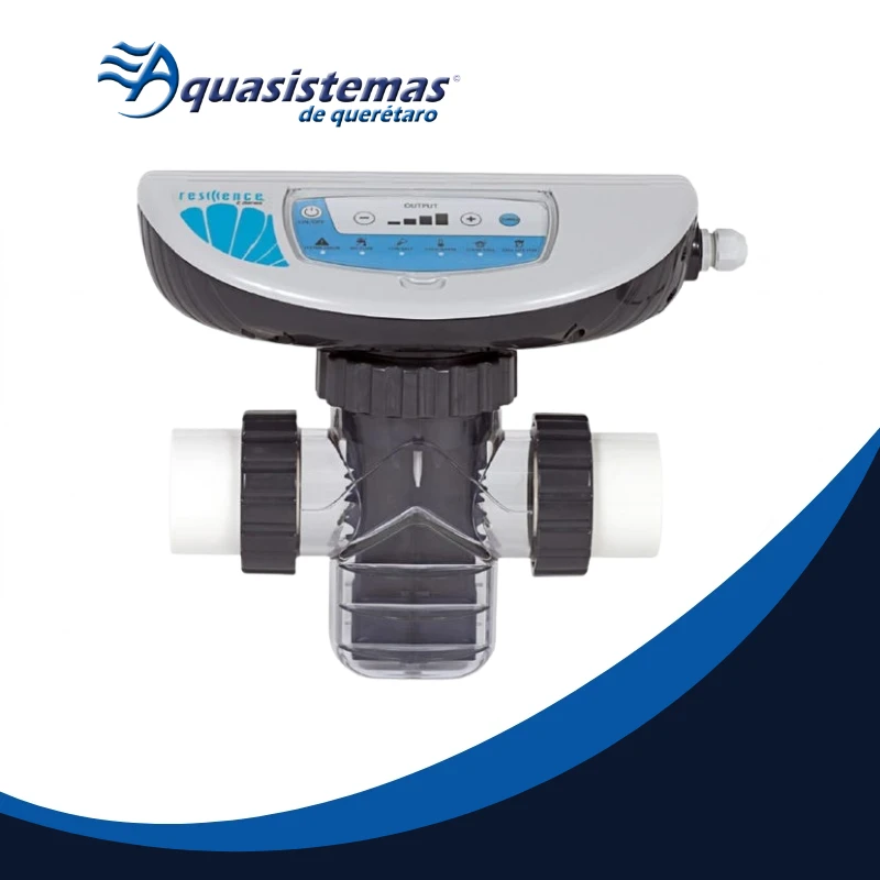 Generador de cloro salino Resilience E-40 de Magen para albercas de hasta 120 m3.
