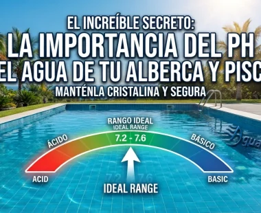 La importancia del pH en el agua de tu alberca y piscina